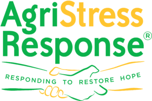 AgriStress Response, responding to restore hope logo.