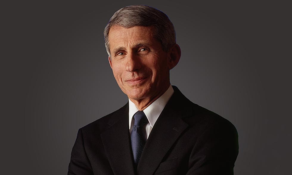 Dr. Anthony S. Fauci, former Director of NIAID headshot.