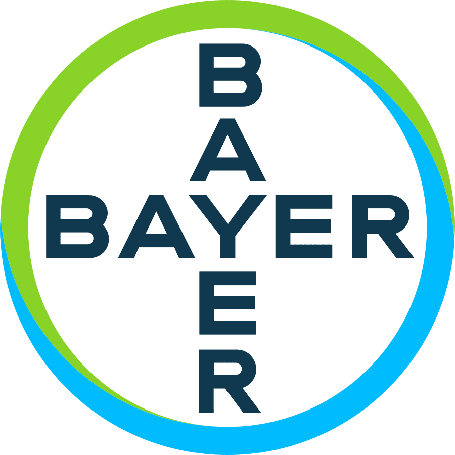 Bayer logo.