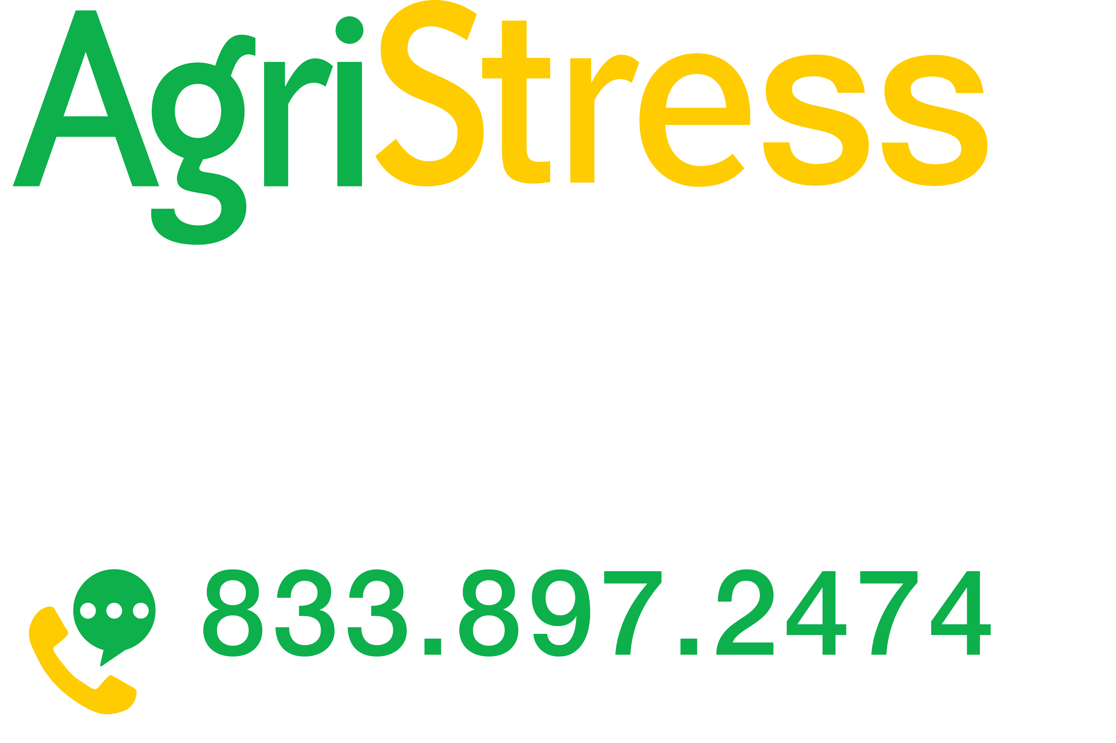 AgriStress Helpline for Oregon 833.897.2474 call or text