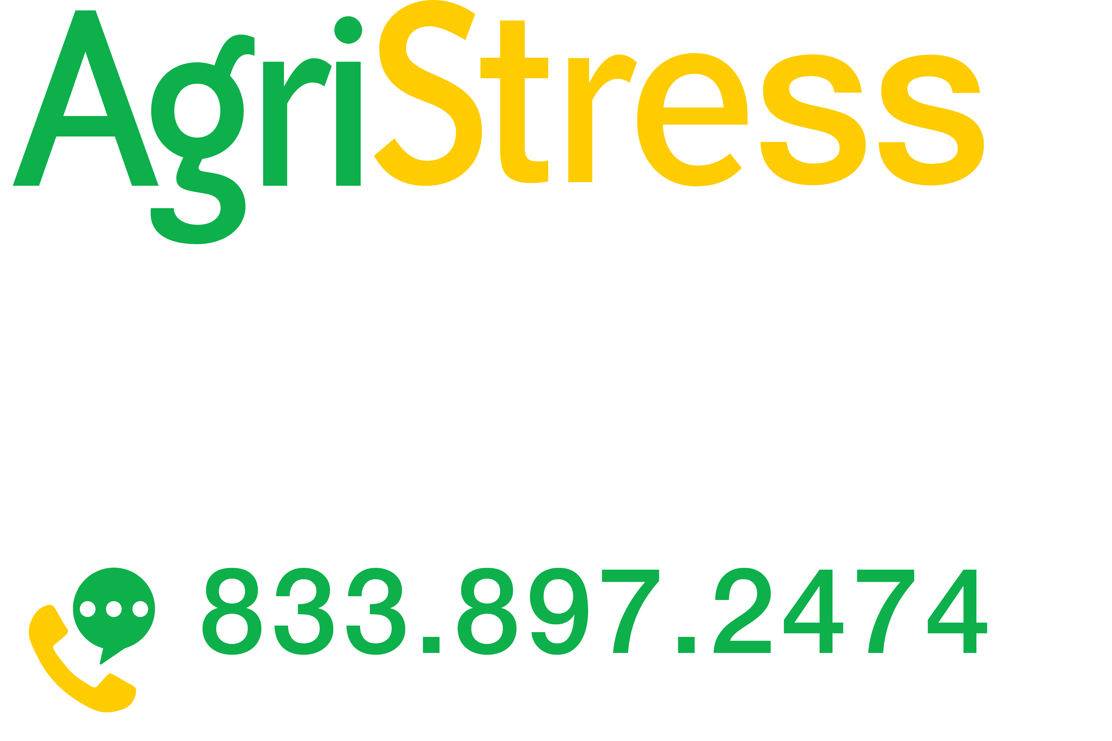 AgriStress Helpline for Wyoming 833.897.2474 call or text